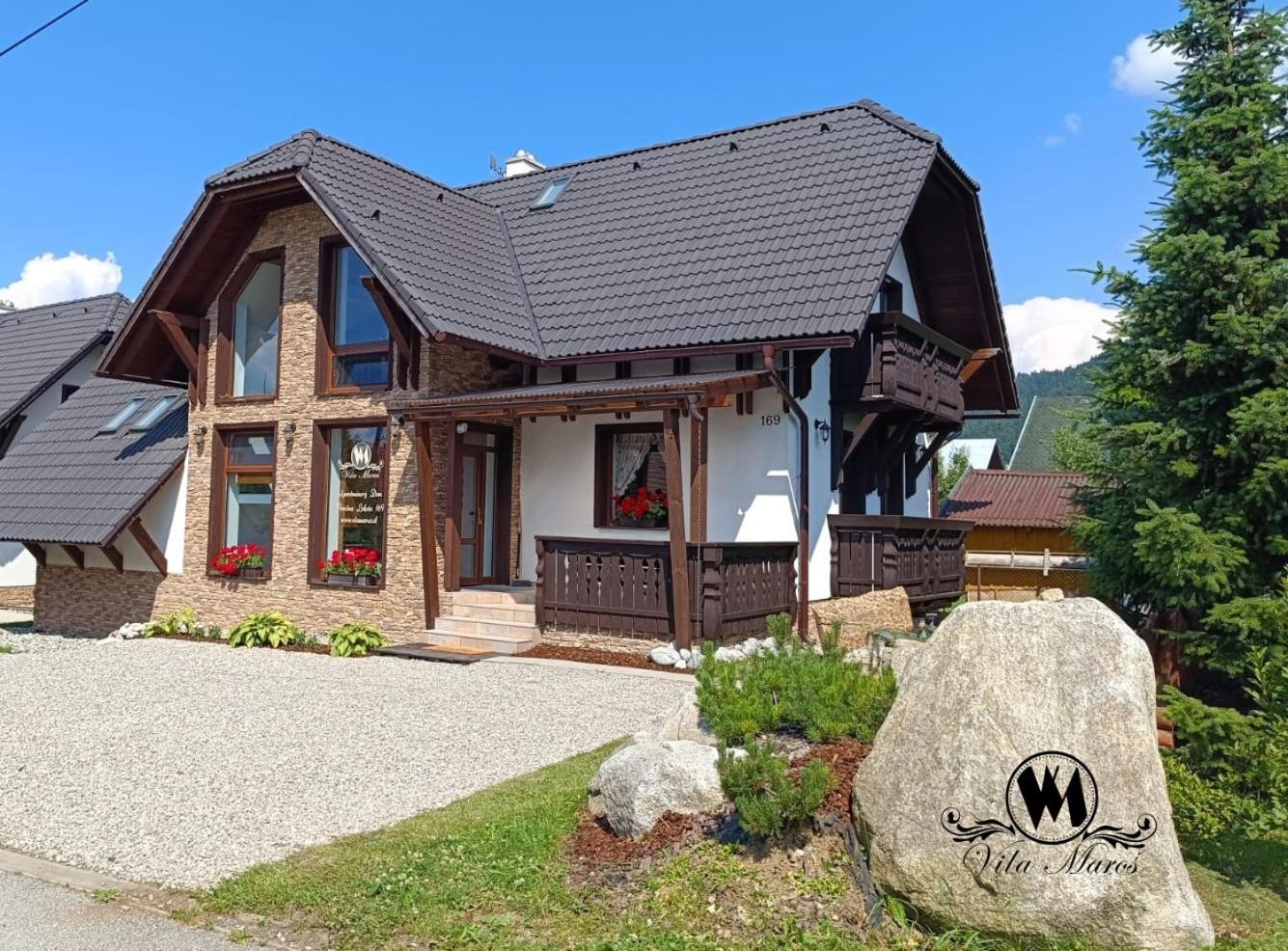 Apartmanovy Dom Vila Maros Pavcina Lehota  Bagian luar foto