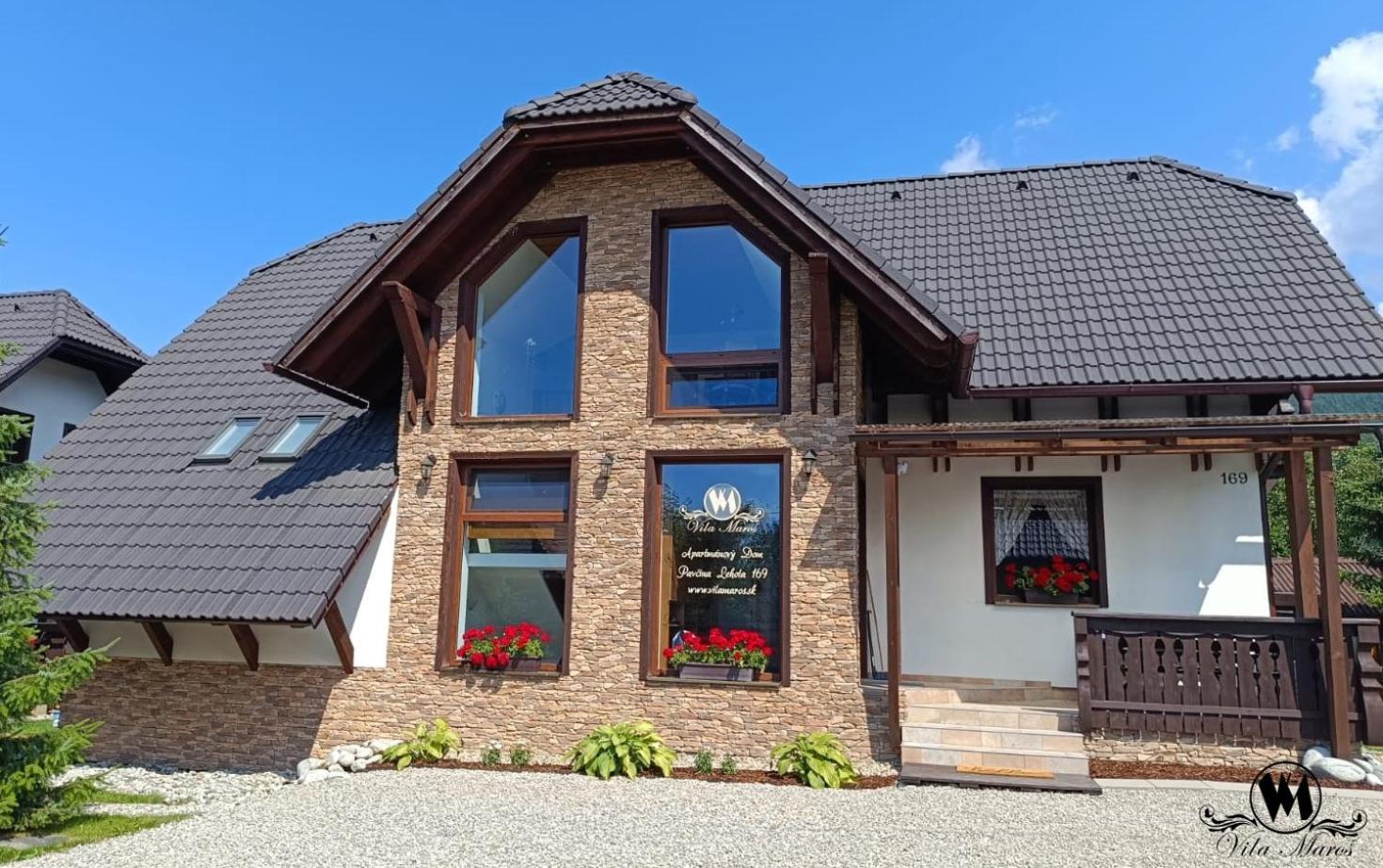 Apartmanovy Dom Vila Maros Pavcina Lehota  Bagian luar foto